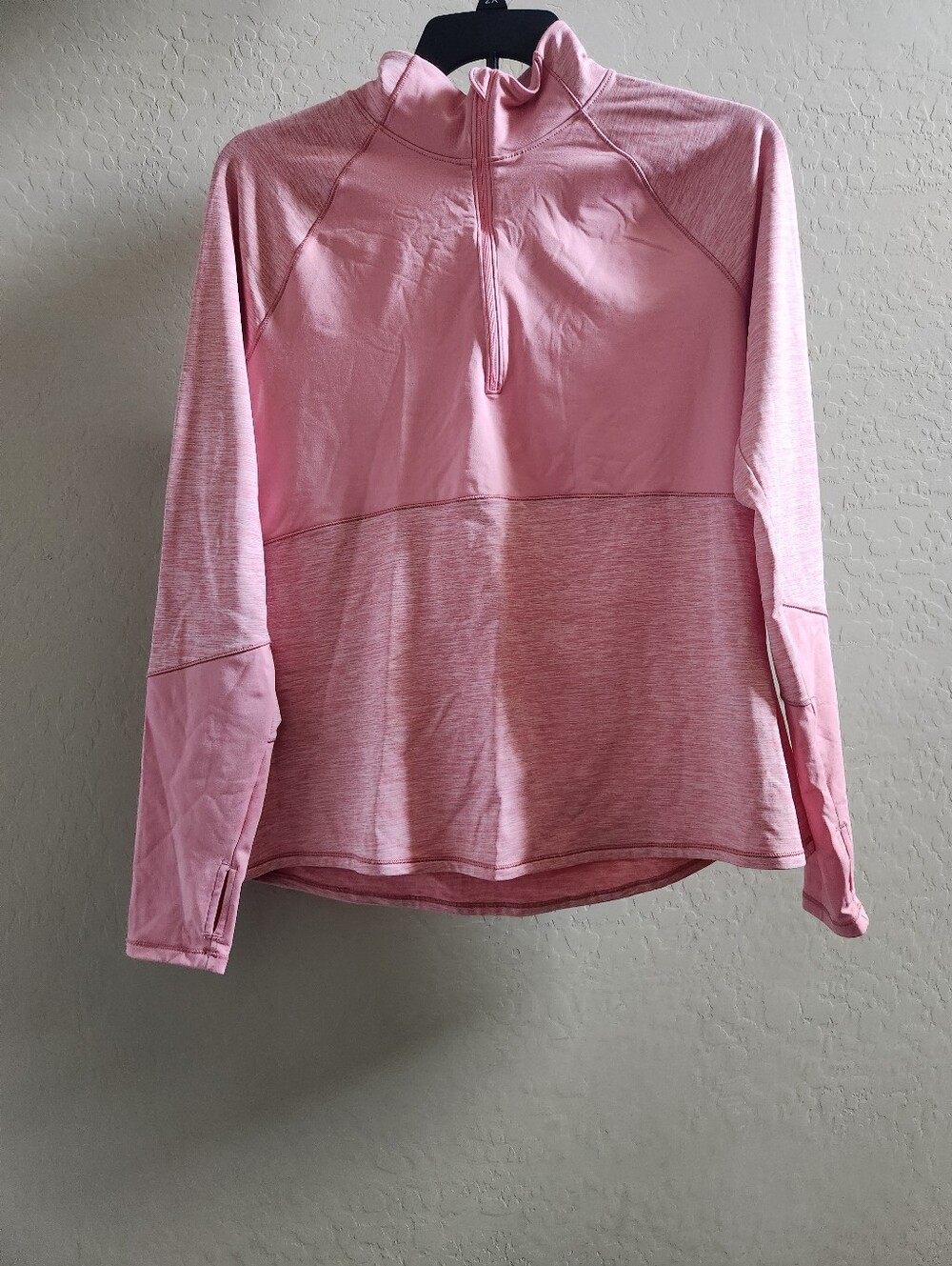 DSG Women's Pink Quarter-Zip Performance Hoodie